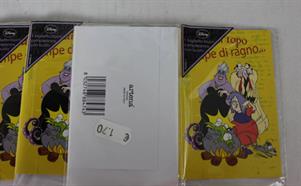 LOTTO 8 BIGLIETTINI D'AUGURI URSULA GIALLO CON BUSTA
