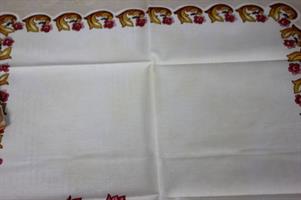 SET 5 TOVAGLIOLI STAMPA FIORI 100% COTONE MADE IN ITALY
