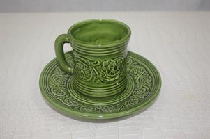 TAZZA IN CERAMICA CON PIATTINO