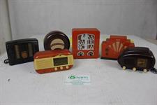 LOTTO 1/2 COLLANA RIPRODUZIONE MINIATURE RADIO D'EPOCA