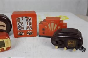 LOTTO 1/2 COLLANA RIPRODUZIONE MINIATURE RADIO D'EPOCA
