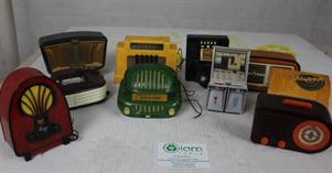 LOTTO 2/2 COLLANA RIPRODUZIONE MINIATIRE RADIO D'EPOCA