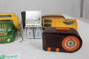 LOTTO 2/2 COLLANA RIPRODUZIONE MINIATIRE RADIO D'EPOCA