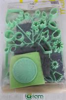 SET STAMPINI PER DECORARE TORTE A FORMA DI FIORI