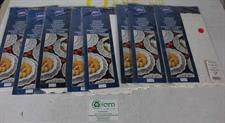 PACCHETTI DA 9 CENTRINI SOTTOTORTA BIANCHI MISURA 34X27CM
