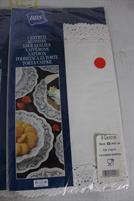 PACCHETTI DA 9 CENTRINI SOTTOTORTA BIANCHI MISURA 34X27CM