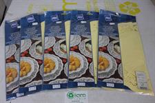 PACCHETTI DA 6 CENTRINI SOTTOTORTA CIASCUNO GIALLI D.35 CM