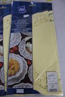 PACCHETTI DA 6 CENTRINI SOTTOTORTA CIASCUNO GIALLI D.35 CM