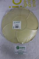 PACCHETTO DI PIATTI DI CARTA DECORAZIONI DORATE