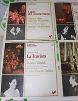 LOTTO 1/2 6 DISCHI I GIOIELLI DELLA LIRICA