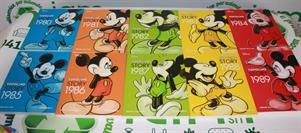 TOPOLINO STORY DAL 1980 AL 1989 inserto Corriere della Sera