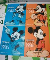 TOPOLINO STORY DAL 1980 AL 1989 inserto Corriere della Sera