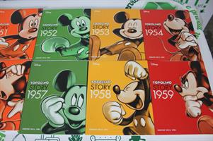 TOPOLINO STORY DAL 1950 AL 1959 inserto del Corriere della Sera