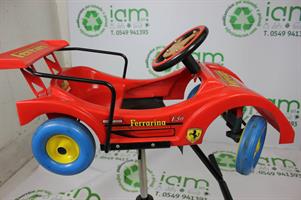 SEDIA PER BAMBINO DA BARBIERE MODELLO FERRARI