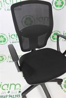 SEDIA UFFICIO REGOLABILE IN ALTEZZA CON ROTELLE