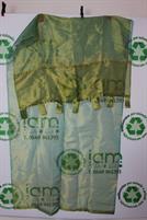 TENDA IN VISCOSA 100% NUOVA COL.VERDE/BLU MIS. 110X270 CM