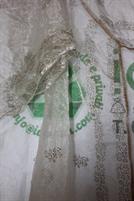 TOVAGLIA IN ORGANZA BEIGE /GRIGIA MIS. 300X300 CM