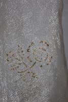 TOVAGLIA IN ORGANZA BEIGE /GRIGIA MIS. 300X300 CM