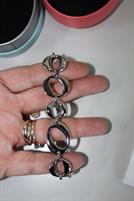 BRACCIALE IN ACCIAIO DONNA di Fossil