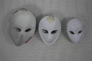 SET 3 MASCHERE VENEZIANE PICCOLE