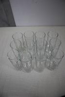 LOTTO BICCHIERI 12 PEZZI H14 CM