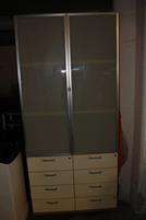 MOBILE CREDENZA ANTA DUE RIPIANI + 8 CASSETTI