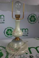 LAMPADA DA TAVOLO CLASSICA BASE IN CERAMICA DIPINTA A MANO