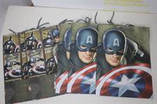 LOTTO 5 BORSE REGALO CAPITAN AMERICA