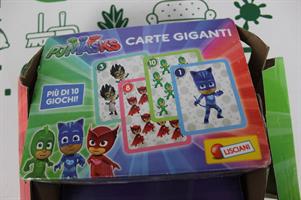 CARTE GIGANTI PJMASKS - +10 GIOCHI DI CARTE